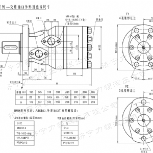 BMH系列交错油口壹贰博在线注册_壹贰博（中国）马达